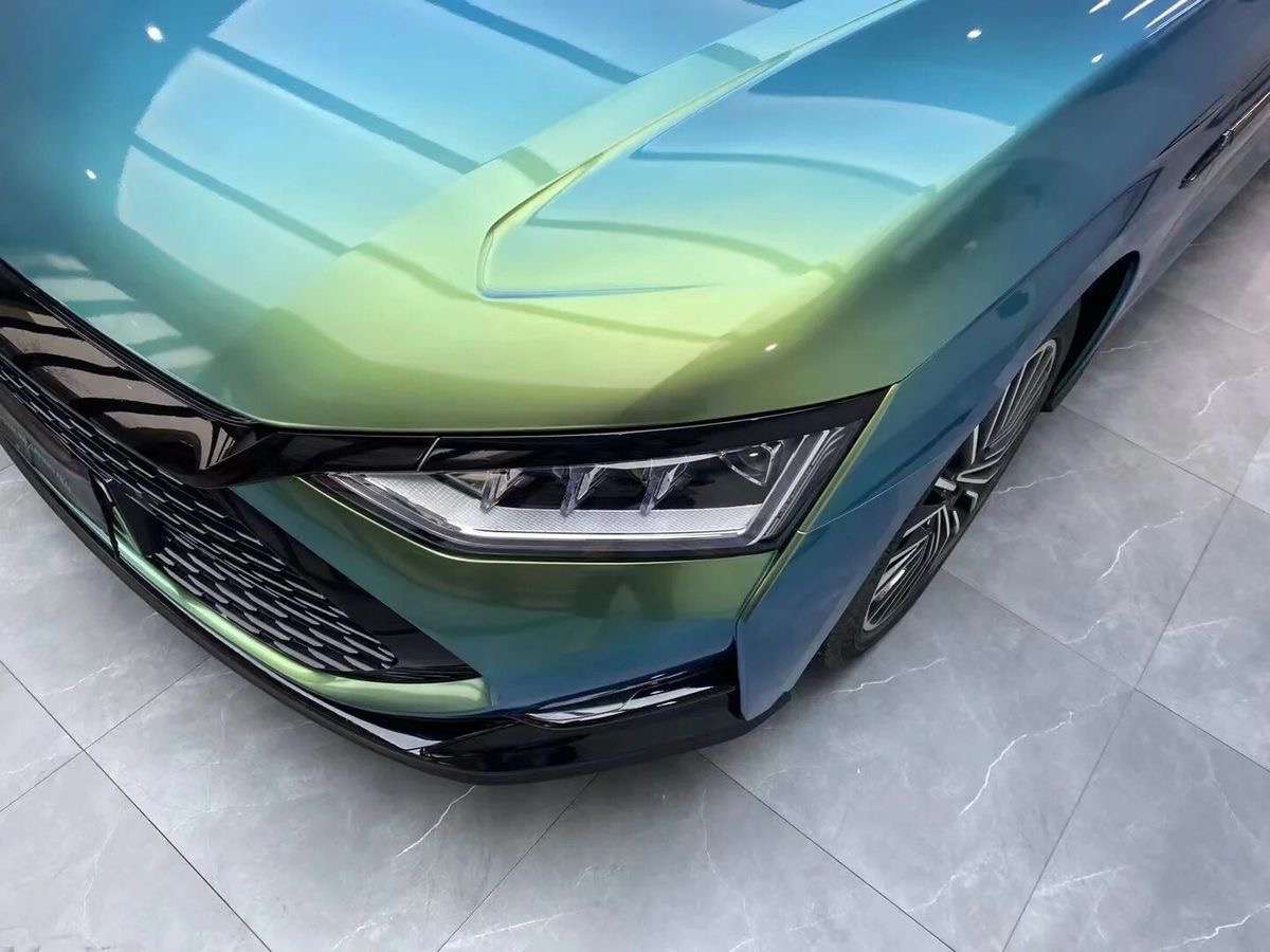 Premium wrapped car